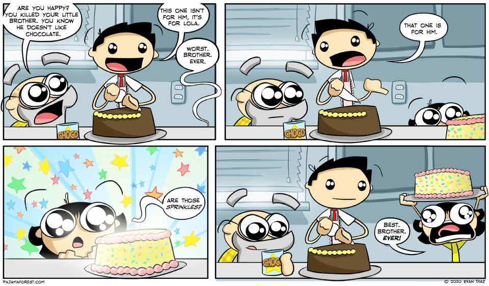 Sprinkle Cake Makes It All Okay